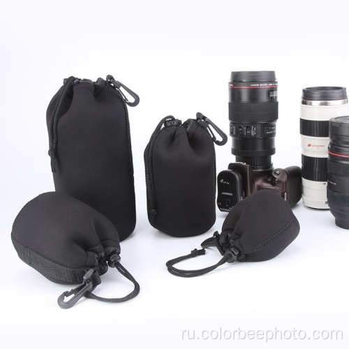 Неопреновая водонепроницаемая мягкая сумка для объектива камеры DSLR